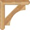 Ekena Millwork Westlake Craftsman Rough Sawn Bracket, Western Red Cedar, 4"W x 26"D x 26"H BKT04X26X26WTL04RWR - alternate 2